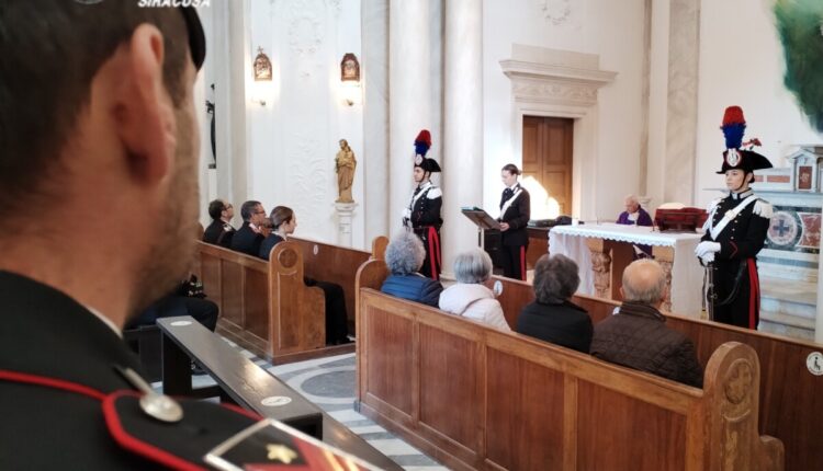 Siracusa: nel 36° anniversario dalla scomparsa, i carabinieri ricordano il sacrificio del carabiniere Carmelo Ganci.